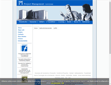 Tablet Screenshot of pmconsultores.com